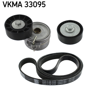 Set curea transmisie cu caneluri VKMA 33095 SKF